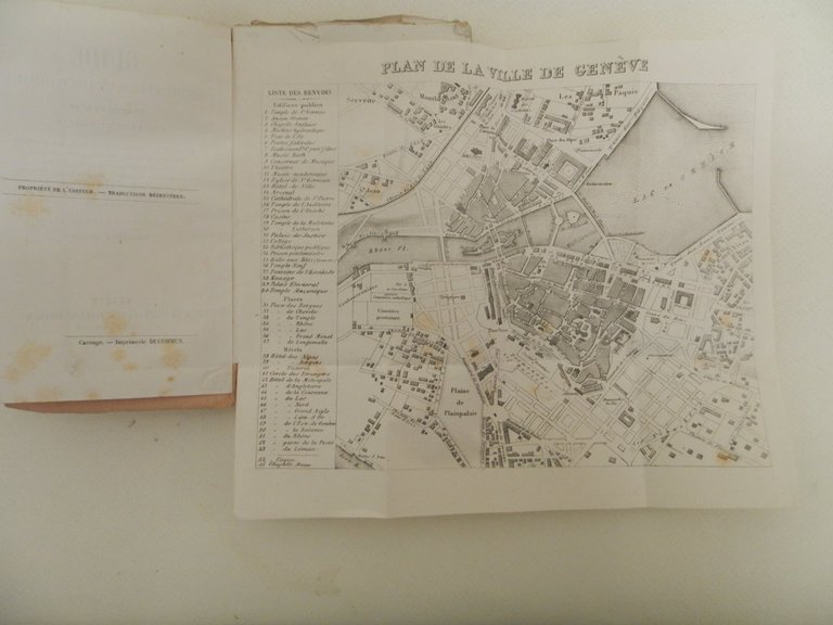 Guide indicateur et historique de Genève ancienne et moderne. Deuxième …