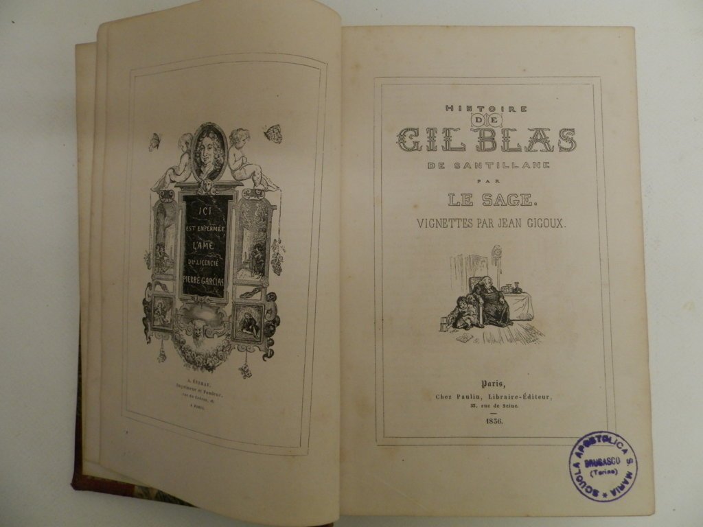 Histoire de Gil Blas de Santillana. Par Le Sage. Vignettes …