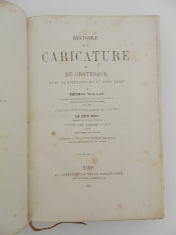 Histoire de la caricature et du grotesque dans la littérature …