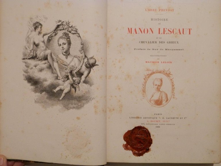 Histoire de Manon Lescaut et du Chevalier des Grieux