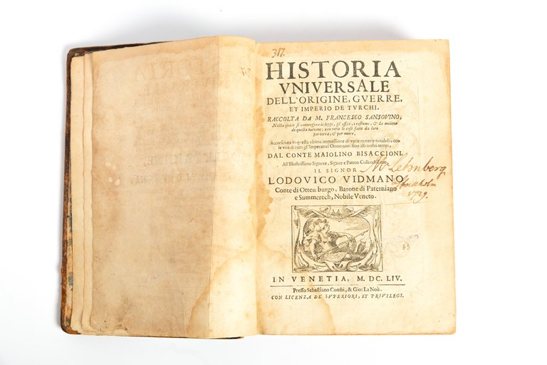 Historia universale dell'origine, guerre, et imperio de Turchi. Accresciuta in …