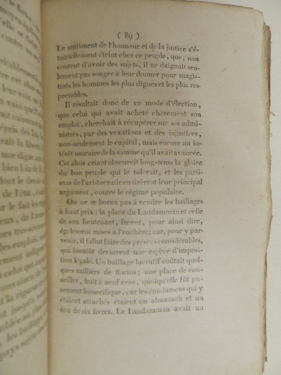 Historie de la destruction des Républiques Démocratiques de Schwitz, Uri …