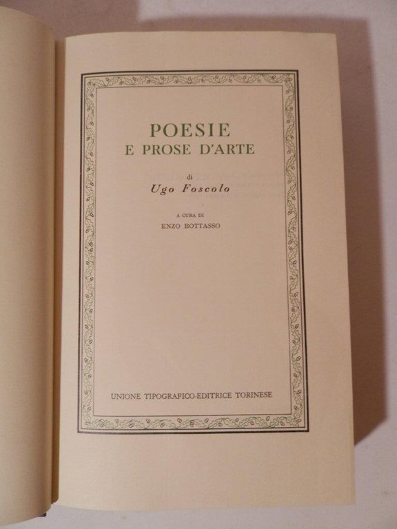 I: Poesie e prose d'arte. II: Saggi critici