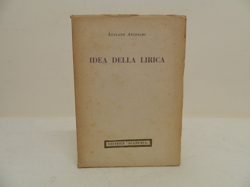 Idea della lirica