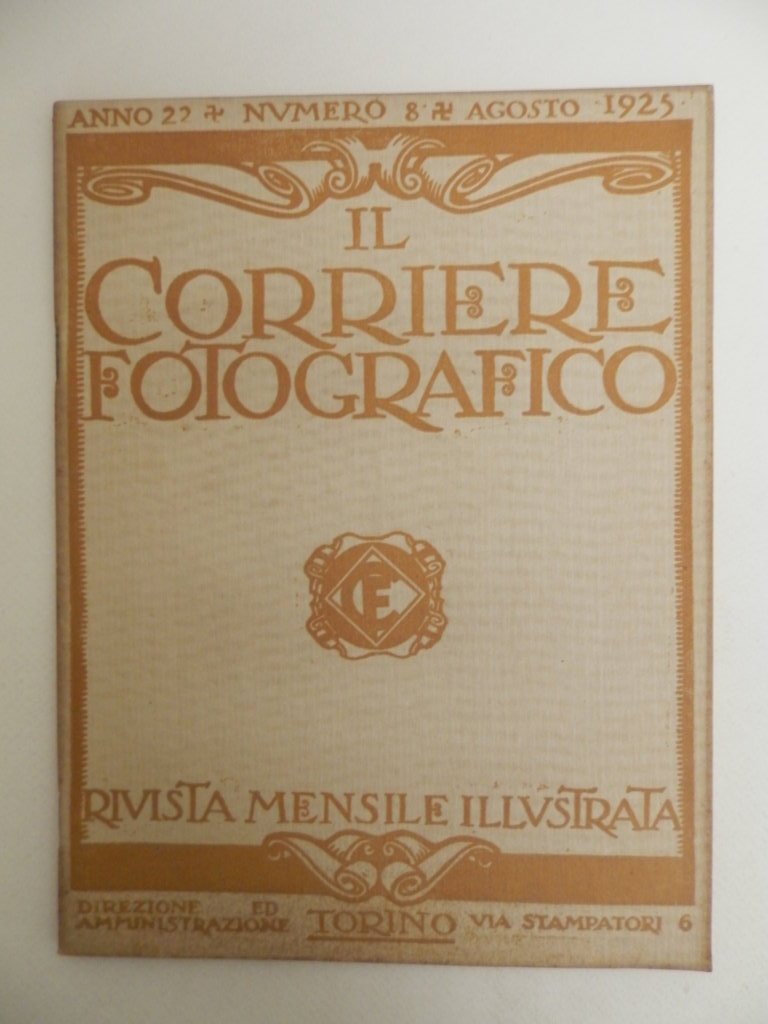 Il corriere fotografico. Rivista mensile illustrata. Anno 22, numero 8, …