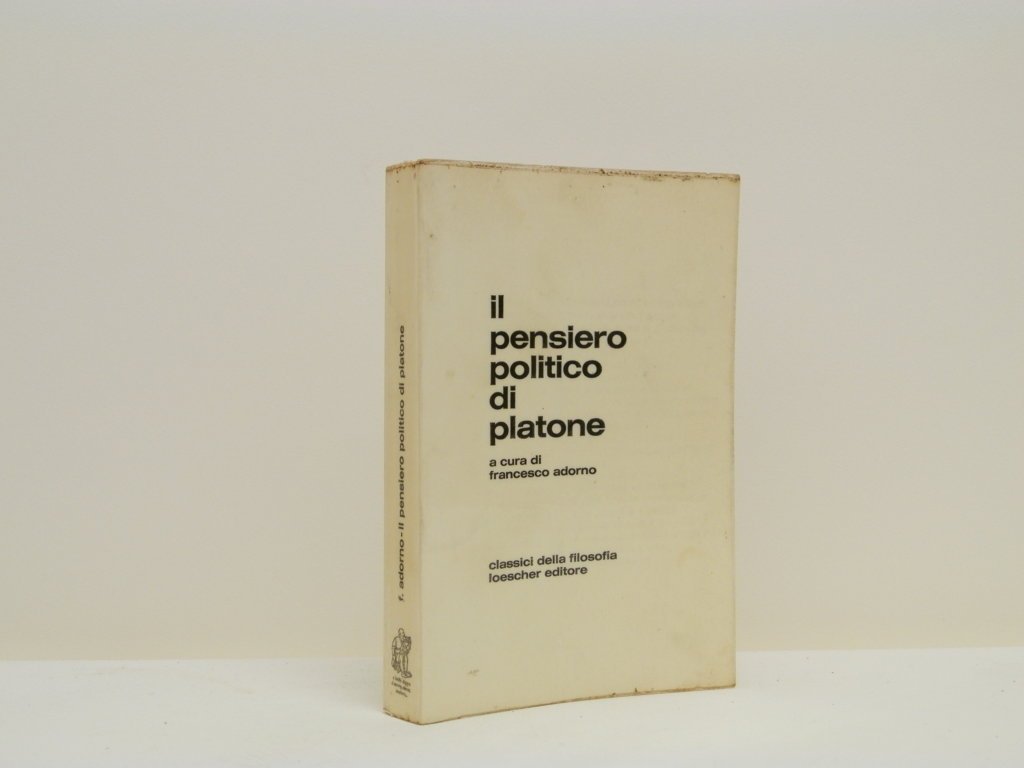 Il pensiero politico di Platone.