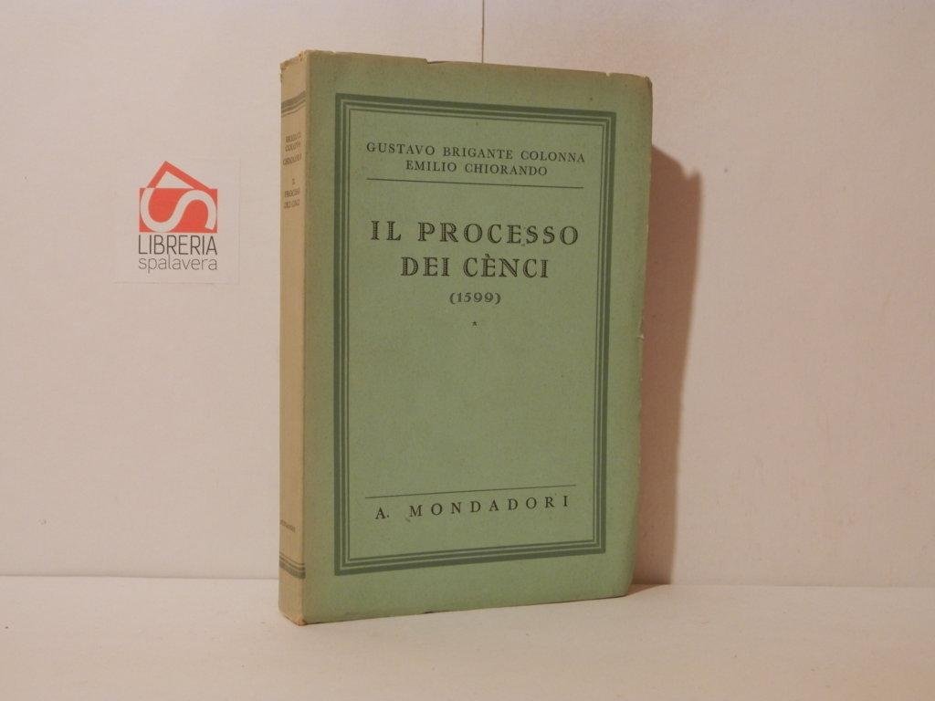 Il processo dei Cenci 1599