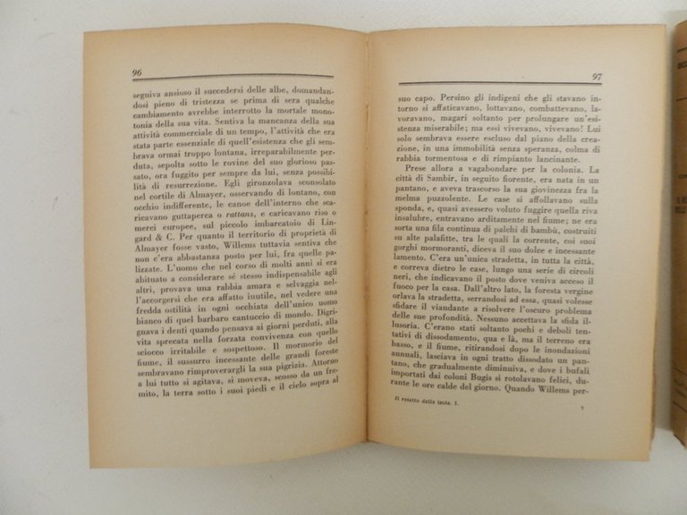 Il reietto delle isole. 2 volumi