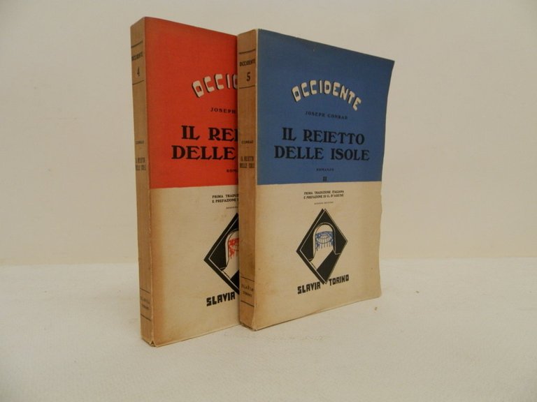 Il reietto delle isole. 2 volumi