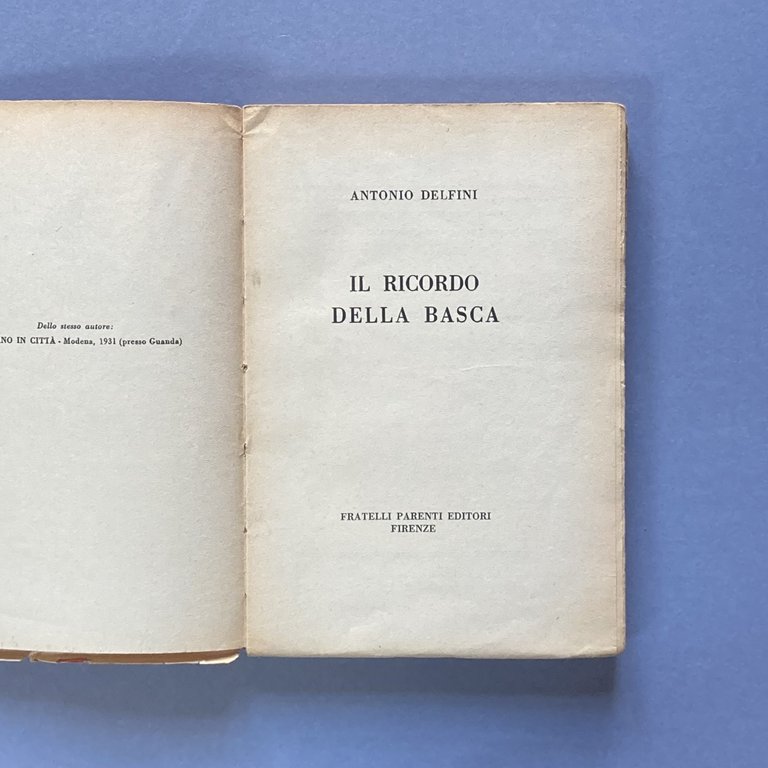 Il ricordo della basca