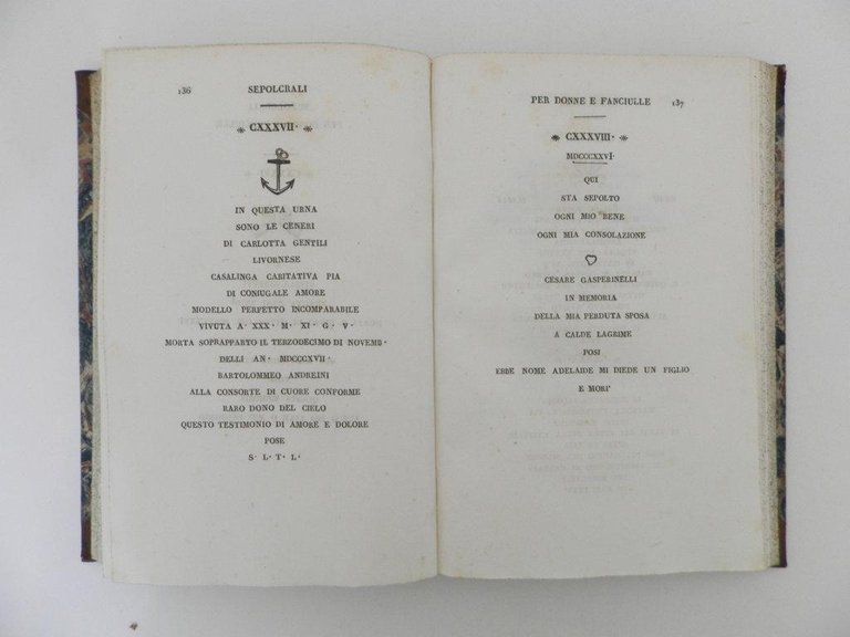 Iscrizioni trecento di Luigi Muzzi Accademico della Crusca