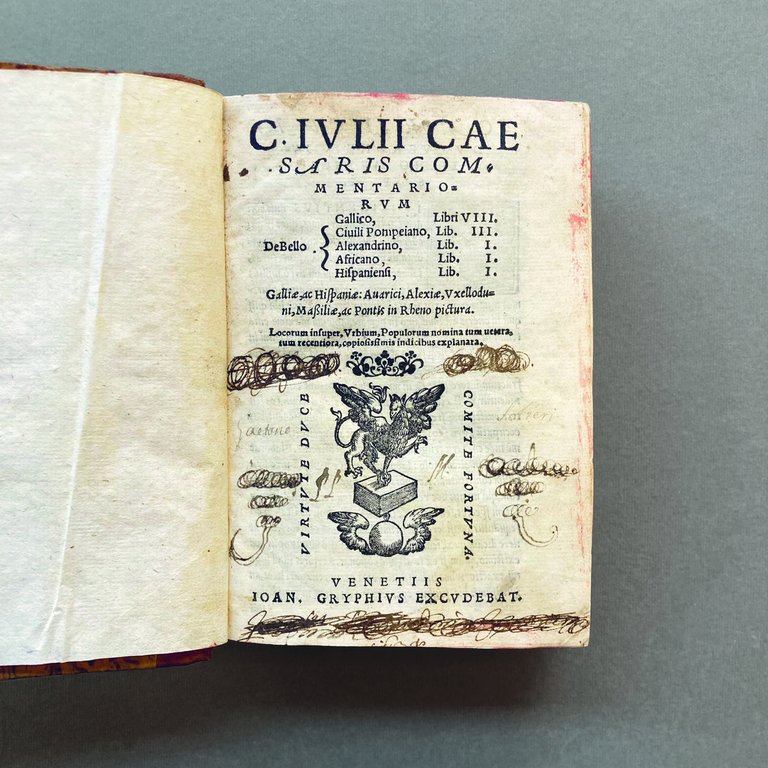 Iulij Caesaris Commentariorum de bello Gallico libri 8.