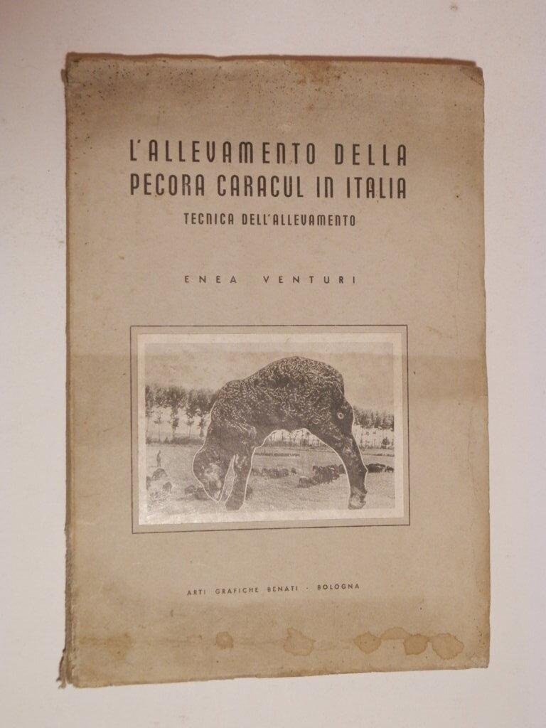 L' allevamento della pecora caracul in Italia : tecnica dell'allevamento