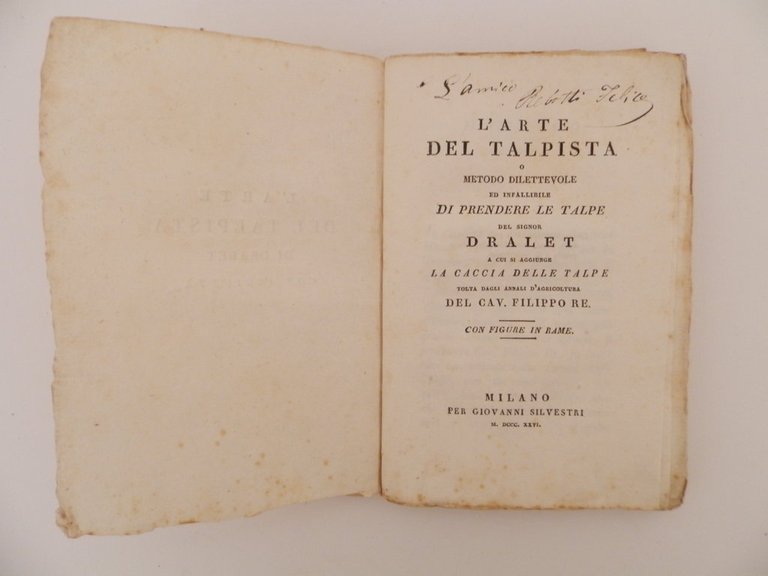 L' arte del talpista o metodo dilettevole ed infallibile di …