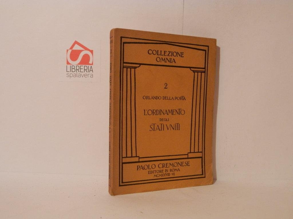 L'ordinamento degli Stati Uniti