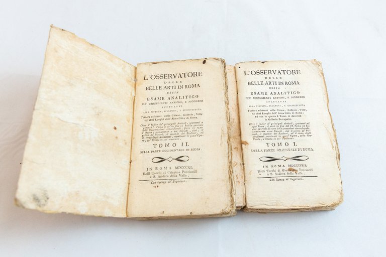 L'osservatore delle Belle arti in Roma ossia Esame analitico de' …