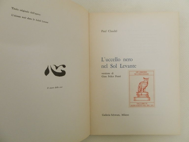 L'uccello nero nel Sol Levante