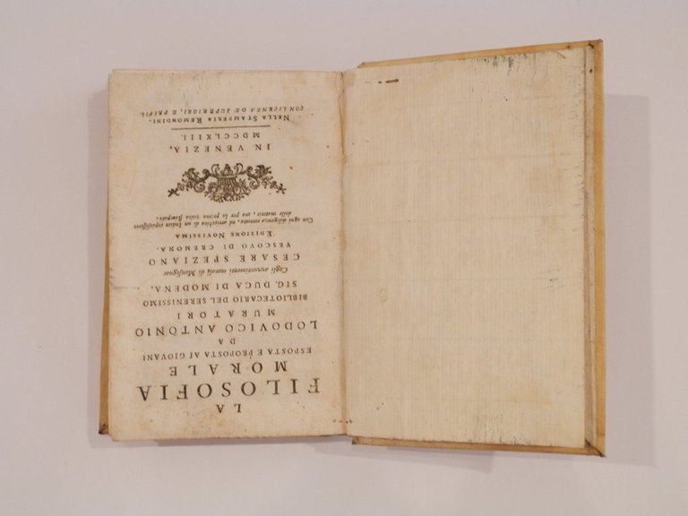 La filosofia morale esposta e proposta ai giovani. Edizione novissima, …