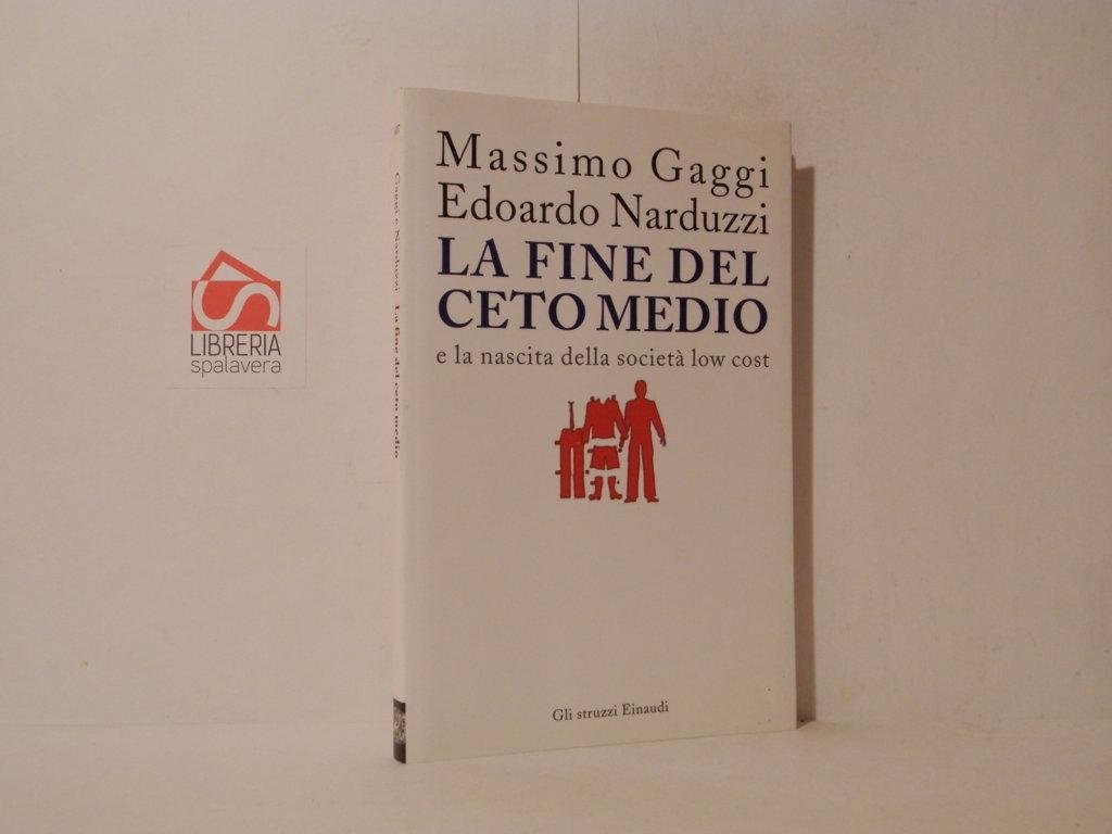 La fine del ceto medio e la nascita della società …