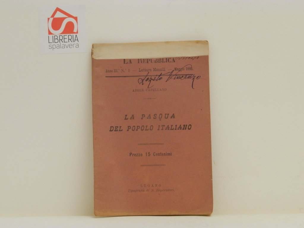 La pasqua del popolo italiano