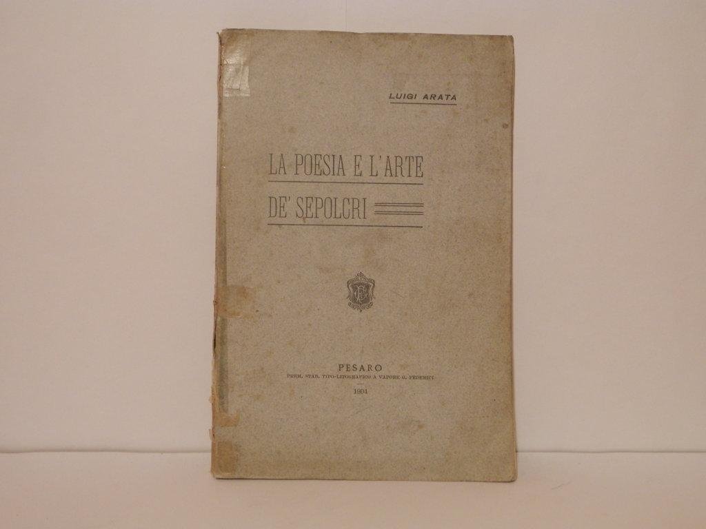 La poesia e l'arte de' sepolcri