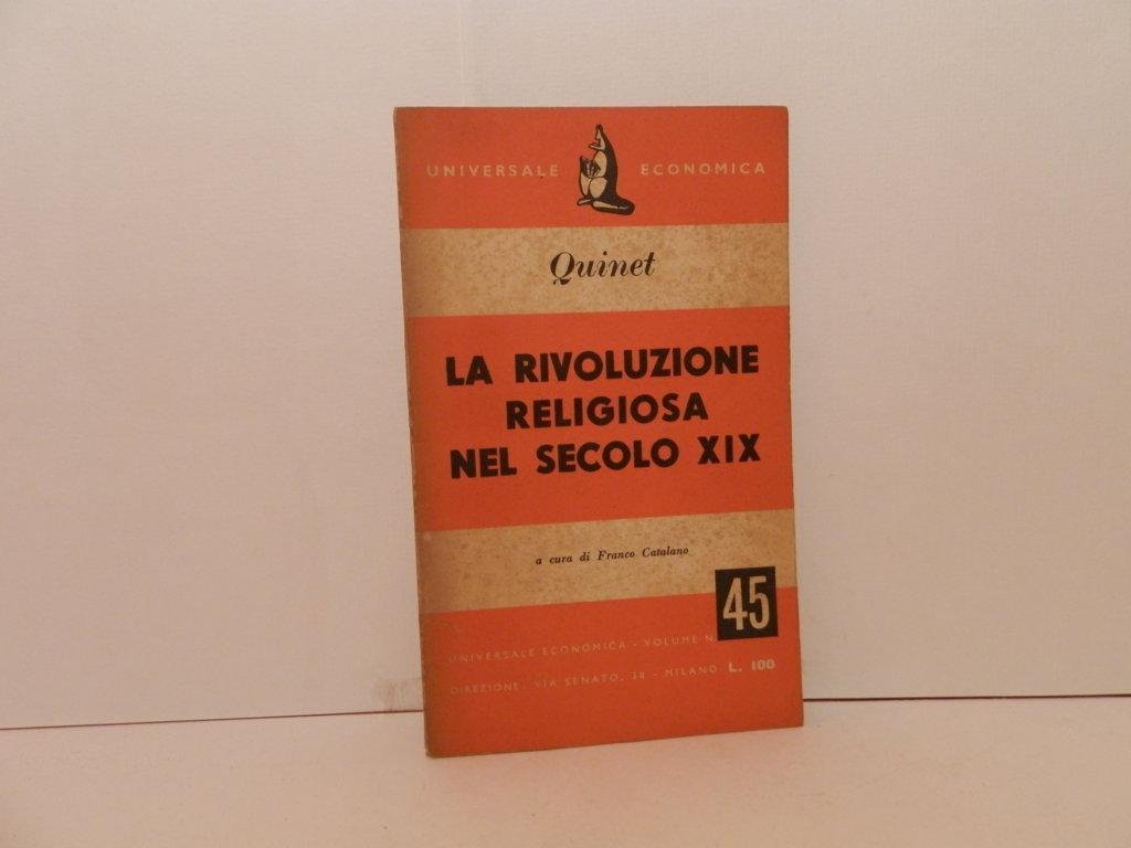 La rivoluzione religiosa nel secolo XIX