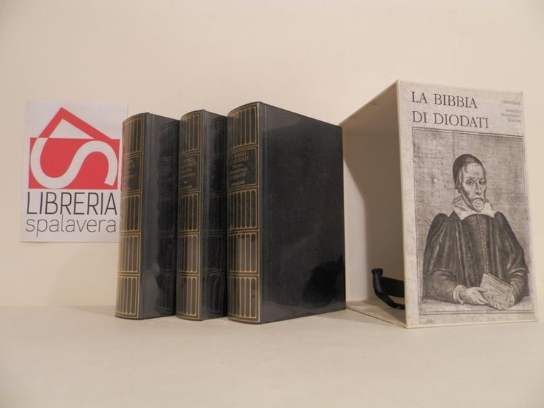 La Sacra Bibbia di Diodati. 3 volumi