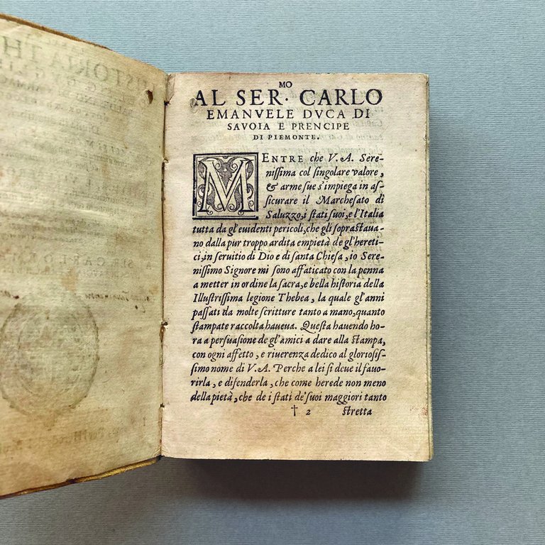 La sacra historia Thebea del sig. Guglielmo Baldesano di Carmagnola …