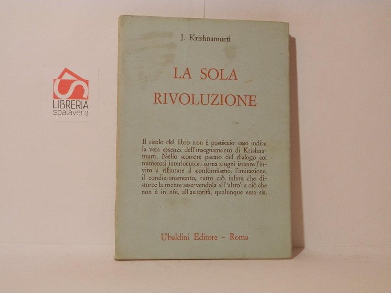 La sola rivoluzione