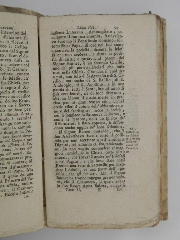 La storia delle variazioni delle chiese protestanti di monsignor Jacopo …
