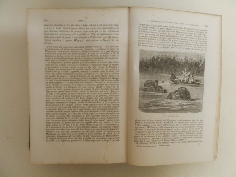 La terra e l'uomo secondo l'opera di Federico di Hellwald …