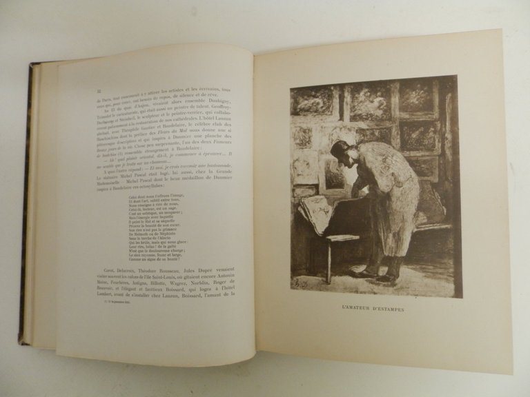 La vie et l'art Romantiques. Daumier. Peintre et litographe.
