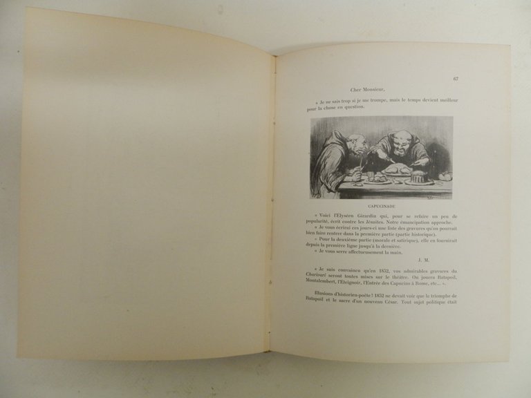 La vie et l'art Romantiques. Daumier. Peintre et litographe.