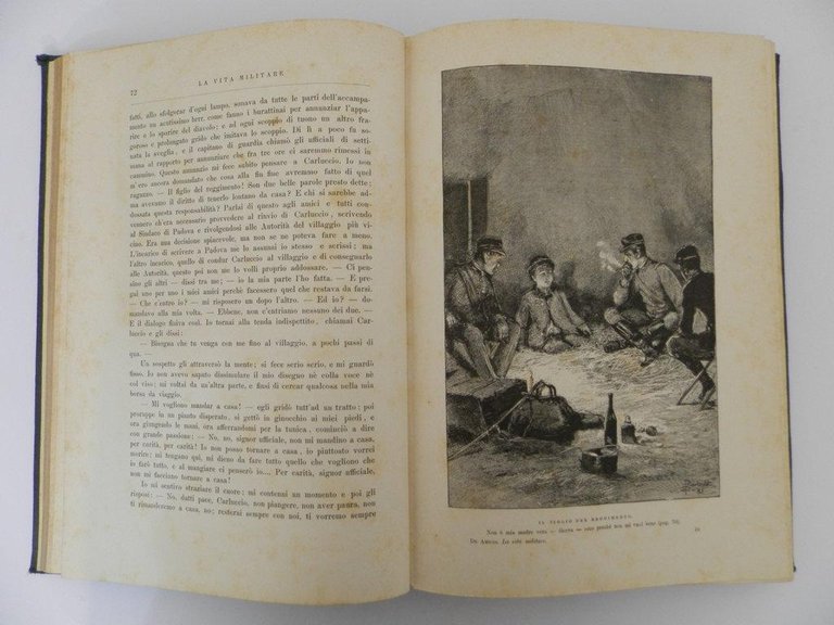 La vita militare. Bozzetti di Edmondo De Amicis con disegni …