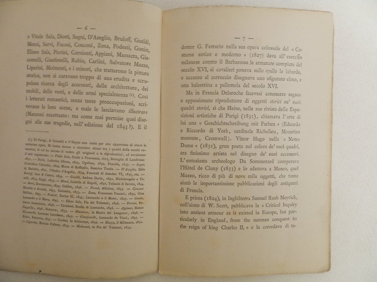 Le armi antiche nel Museo Patrio di Archeologia di Milano.
