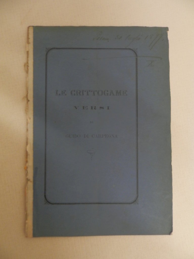 Le crittogame. Versi