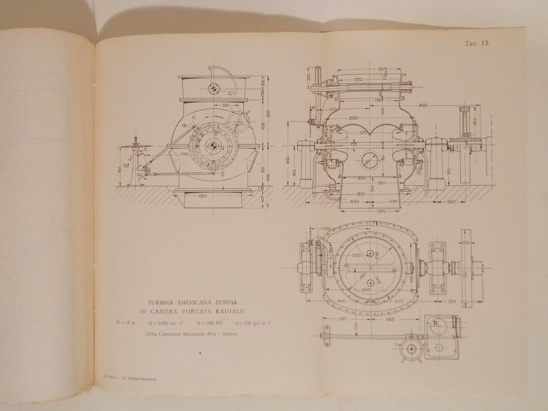 Le turbine idrauliche : trattato teorico-pratico