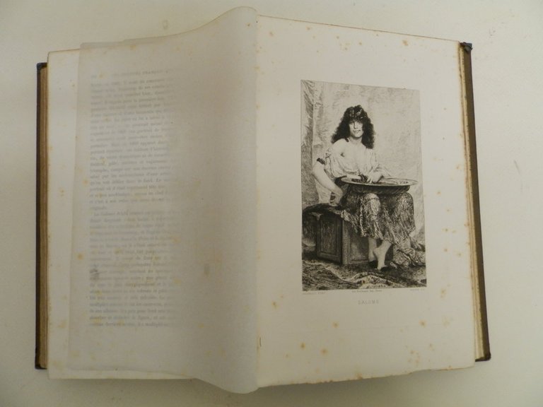 Les artistes francais contemporains. Peintres – Sculptures. Illustré de 10 …