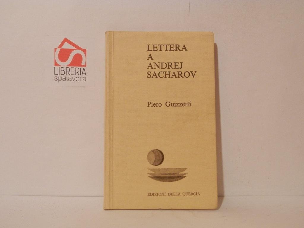 Lettera a Andrej Sacharov