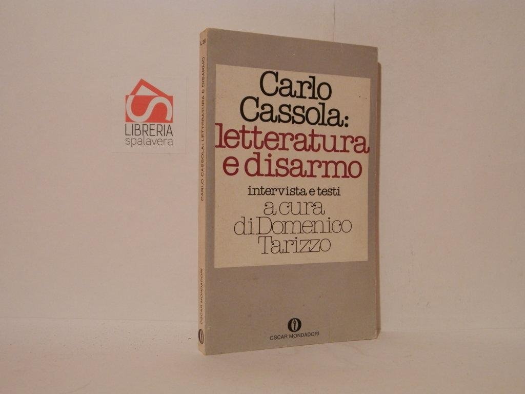 Letteratura e disarmo