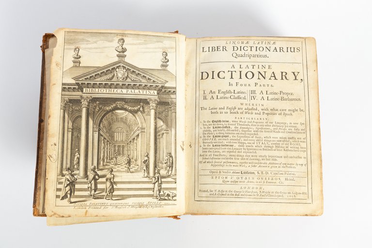 Linguae latinae liber dictionarius.