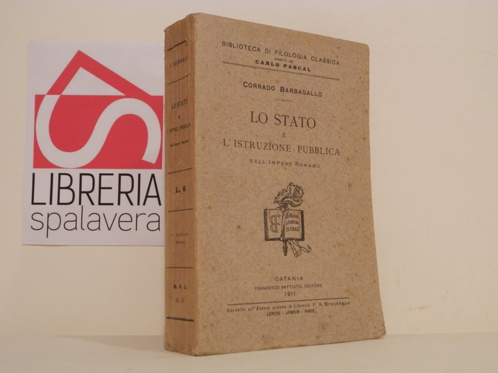 Lo Stato e l'istruzione pubblica nell'impero romano