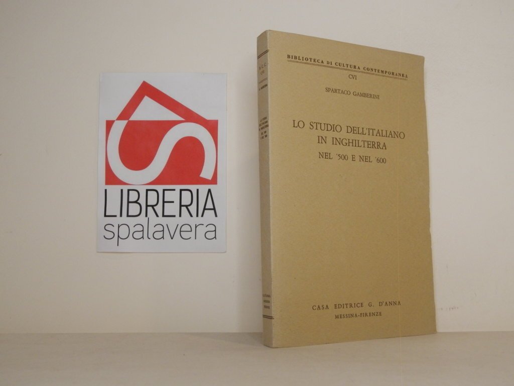 Lo studio dell'italiano in Inghilterra nel '500 e nel '600