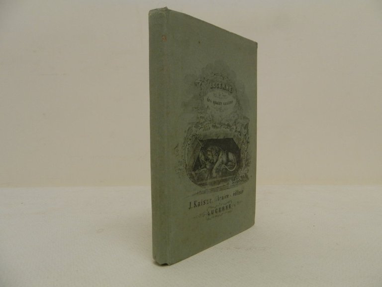 Lucerne et les environs du lac des quatre-cantons. Avec une …