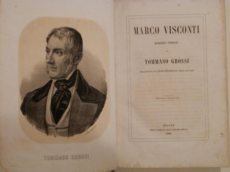 Marco Visconti : romanzo storico, preceduto da cenni biografici dell'autore …