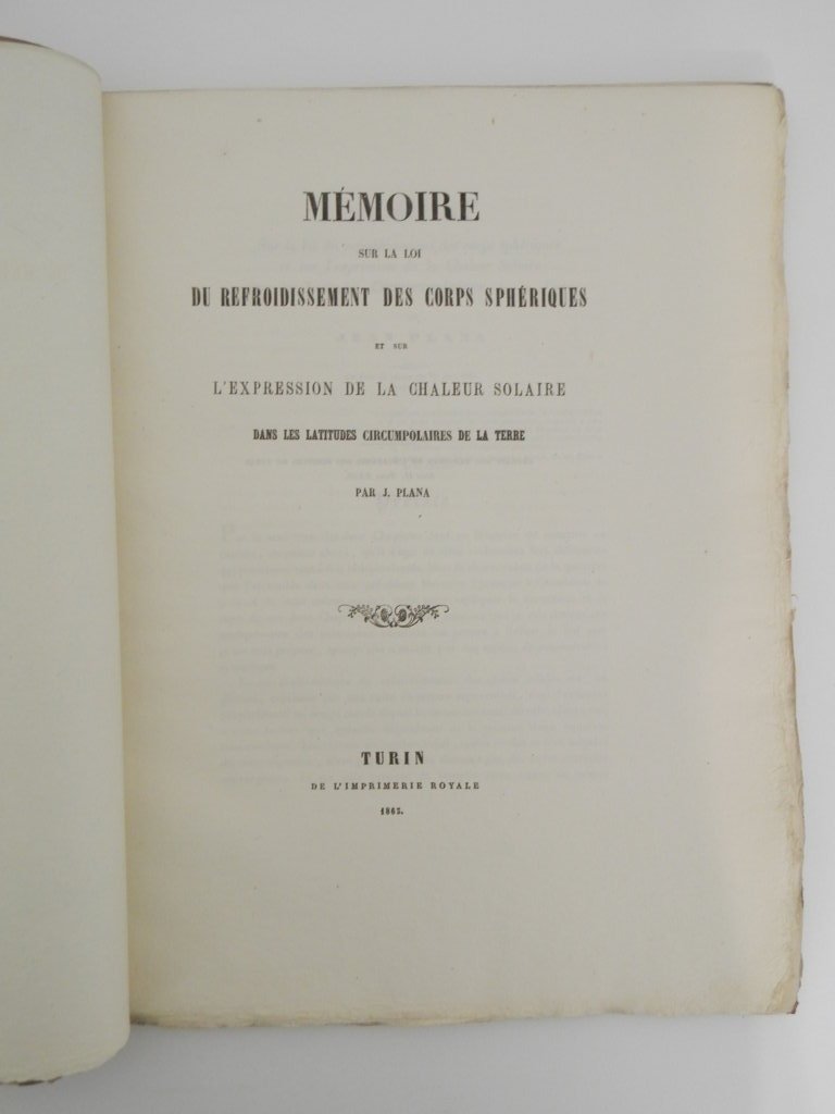 Mémoire sur la loi du refroidissement des corps sphériques et …