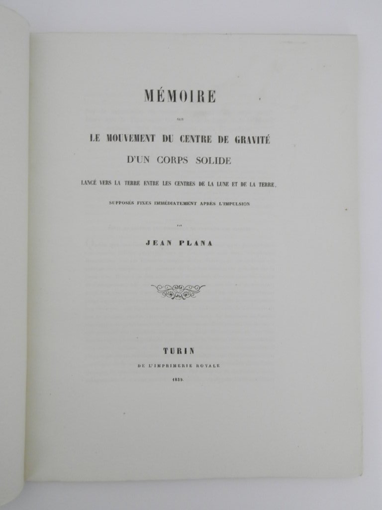 Memoire sur le mouvement du centre de gravite d'un corps …