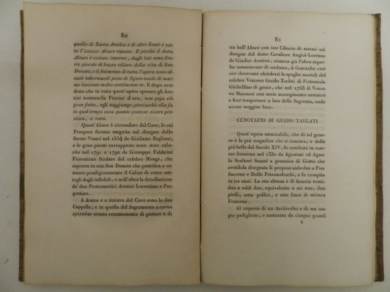 Memorie istoriche per servire di guida al forestiero in Arezzo