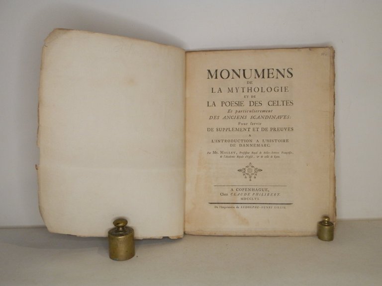 Monumens de la mythologue et de la poesie des celtes …