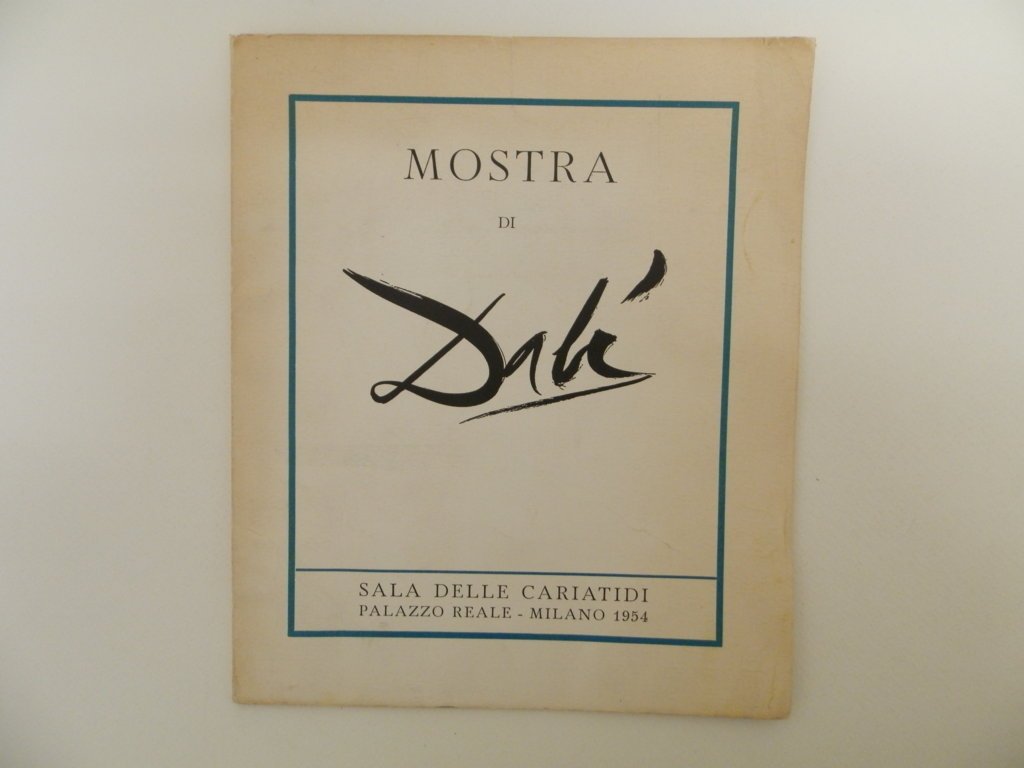 Mostra di Dalì. Sala delle Cariatidi, Palazzo Reale, Milano, 1954